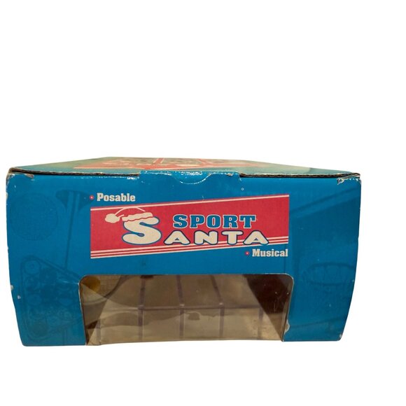 NIB Holiday Time Tennis Sport Santa Musical 1998 Christmas vintage collectable - Picture 8 of 11